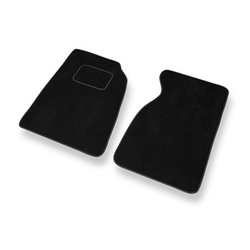 Tapis de Sol Velours adapté pour Ford Mustang IV Coupé, Cabriolet (1994-2004) - Premium tapis de voiture - noir