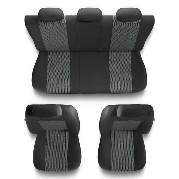 Housses de siège adaptées pour Suzuki Jimny (1998-2017) - housse siege voiture universelles - couverture siege - UNE-2
