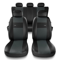 Housses de siège adaptées pour Audi A4 B5, B6, B7, B8, B9 (1995-2024) - housse siege voiture universelles - couverture siege - XL-G