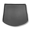 Tapis de coffre adapté pour Ford Mondeo IV Break (09.2007-12.2014) - bac de coffre - protection de coffre voiture - avec roue de secours taille normale