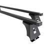 Barres de toit en acier adapté pour Fiat Ducato IV Van (2014-....) - Porte-Bagages de Voiture noir - points de montage - (suivant le modèle de voiture ils peuvent se situer à différents endroits)