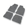 Tapis de Sol Velours adapté pour Chrysler PT Cruiser Automat (2000-2010) - Premium tapis de voiture - gris