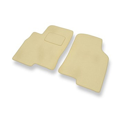 Tapis de Sol Velours adapté pour Hyundai XG Berline (1999-2005) - Premium tapis de voiture - beige