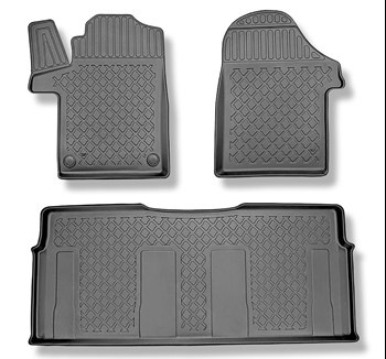 Tapis de sol en TPE adapté pour Mercedes-Benz Vito W447 Van (10.2014-....) - tou