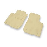 Tapis de Sol Velours adapté pour Audi A3 I 8L (1996-2003) - Premium tapis de voiture - beige