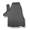 Kit tapis de coffre et tapis de voiture TPE pour: Volkswagen Multivan T5 Van (2003-05.2015) - entraxe court;pour la 3ème rangée de sièges