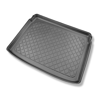 Tapis de coffre adapté pour Toyota Yaris Cross SUV (09.2021-....) - bac de coffre - protection de coffre voiture - coffre supérieur; plancher double du coffre en position haute; aussi pour hybrides