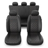Housses de siège adaptées pour Audi A4 B5, B6, B7, B8, B9 (1995-2024) - housse siege voiture universelles - couverture siege - PRF-RD