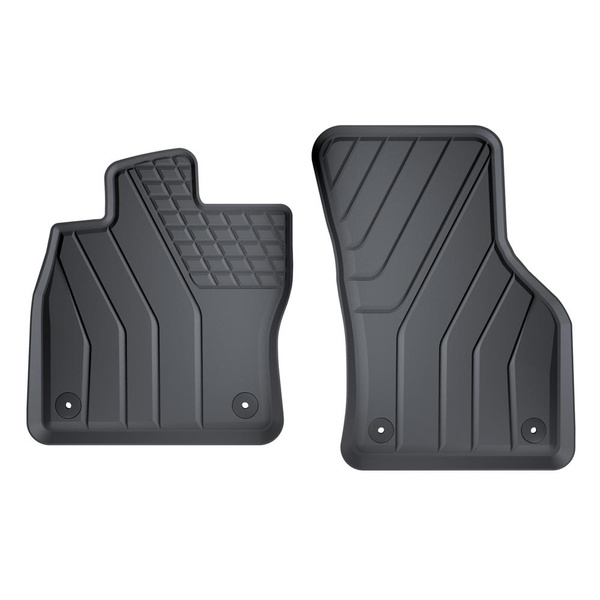 Tapis de sol en TPE adapté pour Seat Leon IV Hayon, Sportstourer (2020-....) - tapis de voiture - noir