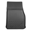 Tapis de sol en TPE adapté pour BMW 3 F31 Touring (12.2015-10.2022) - X-drive - tapis de voiture - noir