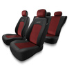 Housses de siège adaptées pour Peugeot 407 (2004-2011) - housse siege voiture universelles - couverture siege - S-RD