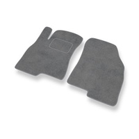 Tapis de Sol Velours adapté pour Hyundai Sonata III (1998-2005) - Premium tapis de voiture - gris