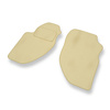 Tapis de Sol Velours adapté pour Alfa Romeo 166 I Berline (1998-2003) - Premium tapis de voiture - beige