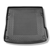 Tapis de coffre adapté pour Audi Q7 4L SUV (03.2006-05.2015) - bac de coffre - protection de coffre voiture - 5/7 places; 3e rangée abaissée