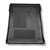 Tapis de coffre adapté pour Mercedes-Benz Vito W639 Van (08.2003-09.2014) - bac de coffre - protection de coffre voiture - pour l'espace derriere 2e rangée de sieges (3e rangée dans la voiture ou enlevée); Long Combi (empattement 3.200 mm, longueur du véh