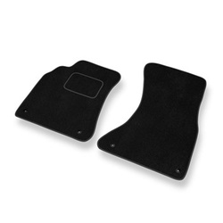 Tapis de Sol Velours adapté pour Audi A4 IV B8 Avant, Berline (2008-2015) - Premium tapis de voiture - noir