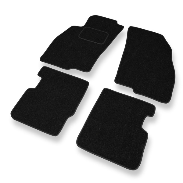 Tapis de Sol Feutres adapté pour Fiat Punto IV Hayon (2012-2018) - tapis de voiture - noir
