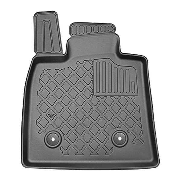 Kit tapis de coffre et tapis de voiture TPE pour: Alfa Romeo Stelvio 949 SUV (01.2017-....) - avec caisson de graves