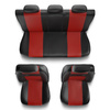 Housses de siège adaptées pour Fiat Qubo (2009-2019) - housse siege voiture universelles - couverture siege - XL-RD