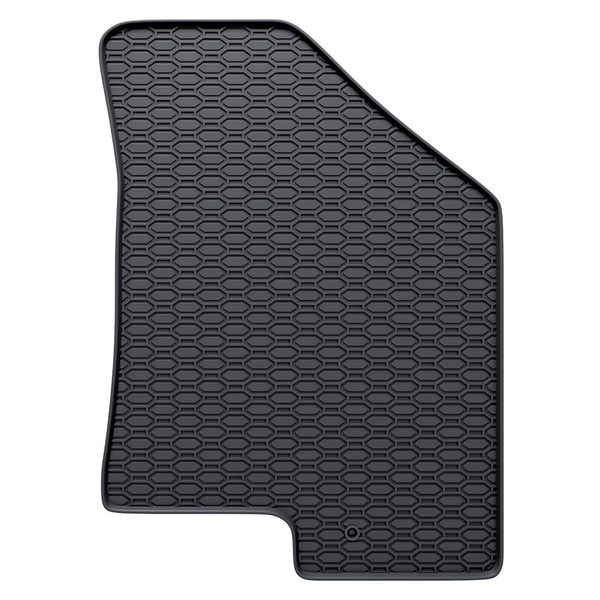 Tapis de sol en caoutchouc adapté pour Hyundai ix35 SUV (2009-2015) - tapis de voiture - noir - 4 pcs.