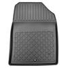 Tapis de sol en TPE adapté pour Hyundai i30 III Hayon, SW, Fastback (02.2017-....) - tapis de voiture - noir
