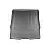 Tapis de coffre adapté pour Opel Vivaro C Van (03.2019-....) - bac de coffre - protection de coffre voiture - version pour le transport de passagers (break / tour; derriere 2e rangée de sieges; sièges sur rails; empattement court