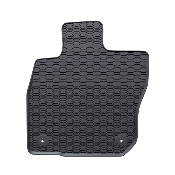 Tapis de sol en caoutchouc adapté pour Volkswagen Passat B9 SW (2024-....) - tapis de voiture - noir - 4 pcs.