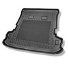 Tapis de coffre adapté pour Mitsubishi Pajero IV Wagon SUV (04.2007-07.2015) - bac de coffre - protection de coffre voiture - 5/7 places (3e rangée abaissée); version longue (Long)
