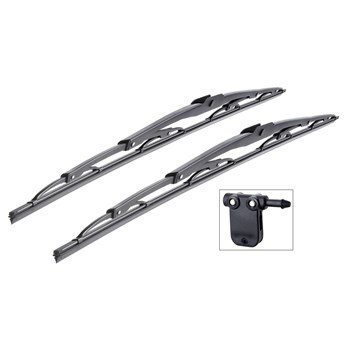 Balais d'essuie-glace de pare-brise adaptés pour Renault Master II Van (10.1997-
