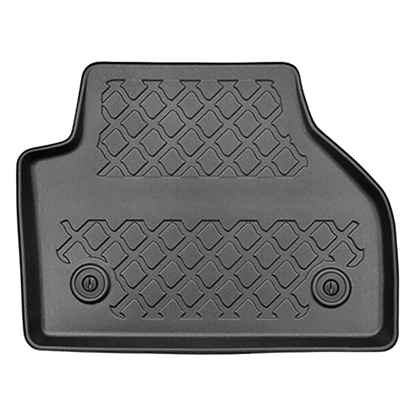 Tapis de sol en TPE adapté pour BMW X3 F25 SAV (11.2010-10.2017) - tapis de voiture - noir
