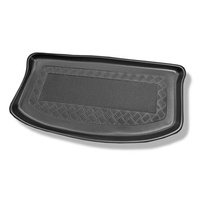 Tapis de coffre adapté pour Suzuki Splash Hayon (01.2008-11.2014) - bac de coffre - protection de coffre voiture - pour les modèles è fond double = coffre supérieur