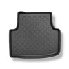 Tapis de sol en TPE adapté pour Seat Leon IV Hayon, Sportstourer (03.2020-....) - pas pour la version mHEV - tapis de voiture - noir