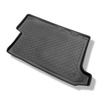 Tapis de coffre adapté pour Ford Transit Custom L2 Van (01.2013- 06.2023) - bac de coffre - protection de coffre voiture - derrière troisième rangée de sièges
