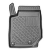Tapis de sol en TPE adapté pour Jeep Avenger SUV (01.2023-....) - pas pour la version électrique et Mild hybride - tapis de voiture - noir