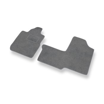 Tapis de Sol Velours adapté pour Fiat Multipla (1998-2010) - Premium tapis de voiture - gris