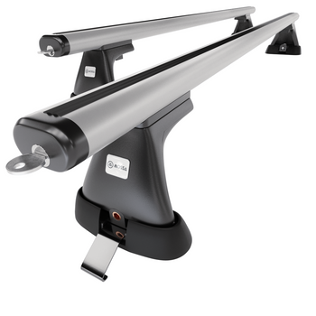 Barres de toit en aluminium adapté pour Toyota Hiace Van (2007-2012) - Porte-Bag