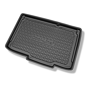 Tapis de coffre adapté pour Opel Corsa E Hayon (12.2014-05.2019) - bac de coffre - protection de coffre voiture - coffre inférieur