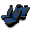 Housses de siège adaptées pour Audi A4 B5, B6, B7, B8, B9 (1995-2024) - housse siege voiture universelles - couverture siege - RSL-BL