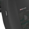 Housses de siège adaptées pour Peugeot 208 I, II (2012-....) - housse siege voiture universelles - couverture siege - 2UNE-GR