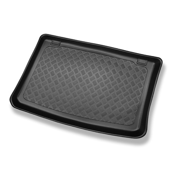 Tapis de coffre adapté pour Renault Clio IV Hayon (10.2012-08.2019) - bac de coffre - protection de coffre voiture