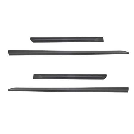 Plaques noires latérales de voiture Nissan Qashqai II Crossover (2013-2020)