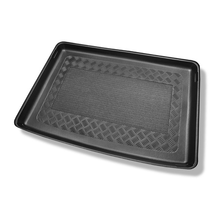 Tapis de coffre adapté pour Mini Clubman II Break (10.2015-....) - bac de coffre - protection de coffre voiture - coffre supérieur (seuil de chargement plat)