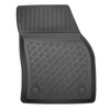 Tapis de sol en TPE adapté pour Seat Tarraco SUV (10.2018-....) - 5 ou 7 sièges; sans la troisième rangée de sièges - tapis de voiture - noir