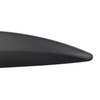 Plaques noires latérales de voiture Mitsubishi Outlander II SUV (2006-2013) - (longueur des protections: 935mm; 620mm)