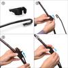Balais d'essuie-glace de pare-brise adaptés pour Renault Master III Van (02.2010-2024) - balais plat
