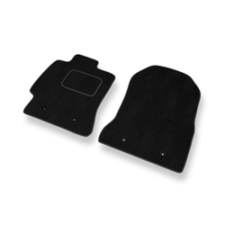 Tapis de Sol Velours adapté pour Subaru BRZ Coupé (2012-2020) - Premium tapis de voiture - noir