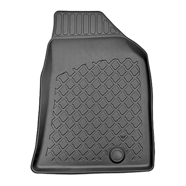 Kit tapis de coffre et tapis de voiture TPE pour: Ssangyong Korando IV C300 Crossover (09.2019-....) - coffre inférieur (sans / avec plancher multi-fonction);pas pour la version électrique