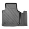 Tapis de sol en TPE adapté pour Volkswagen Crafter II Cargo (03.2017-....) - 2/3 sièges - tapis de voiture - noir