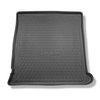 Tapis de coffre adapté pour Seat Alhambra I Van (1995-08.2010) - bac de coffre - protection de coffre voiture - 5/7 places; 3e rangée de sieges démontée