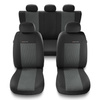 Housses de siège adaptées pour Peugeot 208 I, II (2012-....) - housse siege voiture universelles - couverture siege - UNE-2